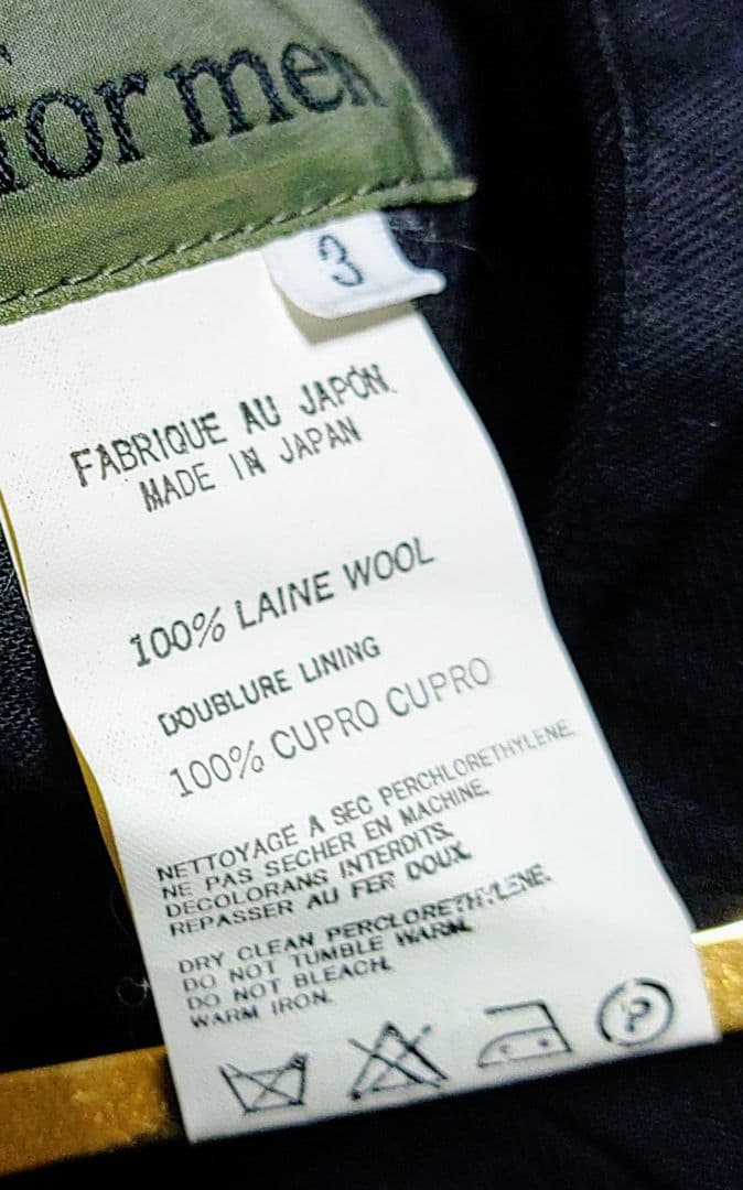 ✨■Y's for men■❴黒❵スラックス 《ゴムウエスト》■■■