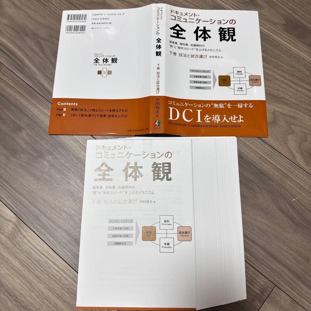 【裁断済】中川 邦夫 全体観シリーズ 4冊セット