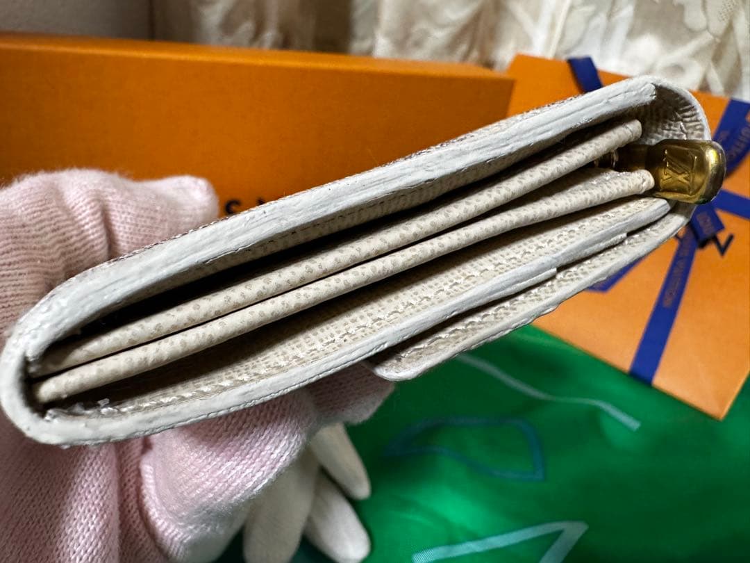 ルイヴィトン ポルトフォイユサラ ダミエアズール 長財布 良品