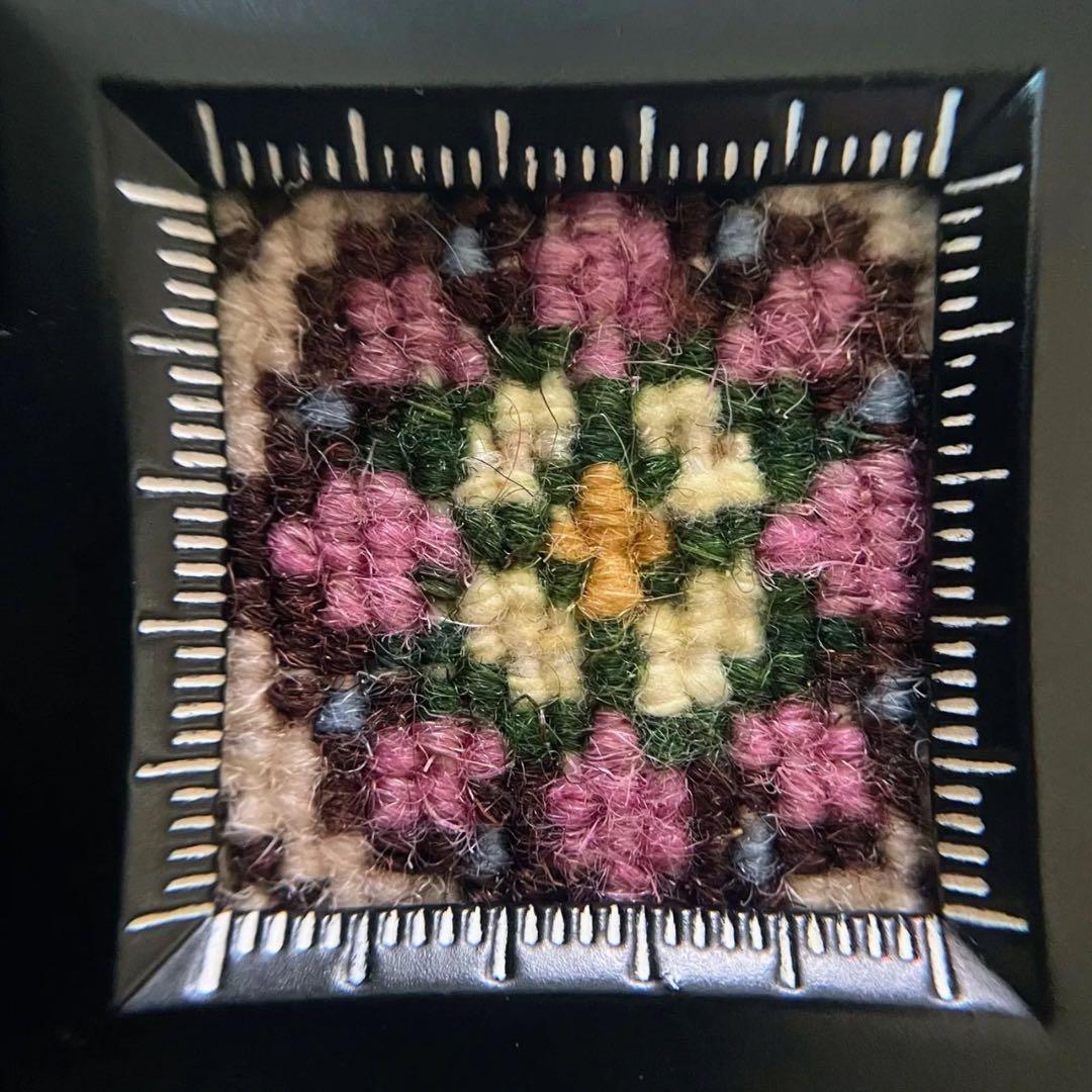 ペルシャ絨毯 玄関マット 本物 ムード産 手織り絨毯 ペルシャラグ57/88cm