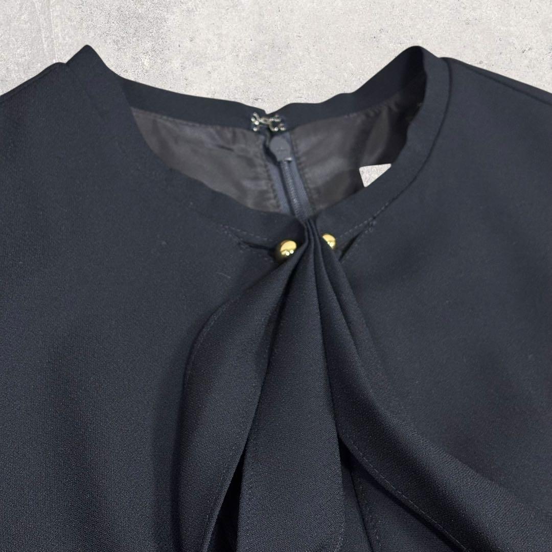 まいまいとCELFORD 36 濃紺 ボウタイプリーツワンピース 卒業