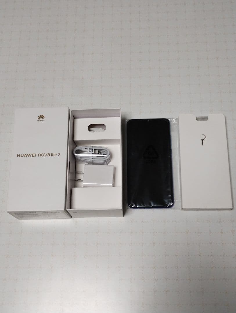 HUAWEI nova lite3 32GB オーロラブルー HWU35