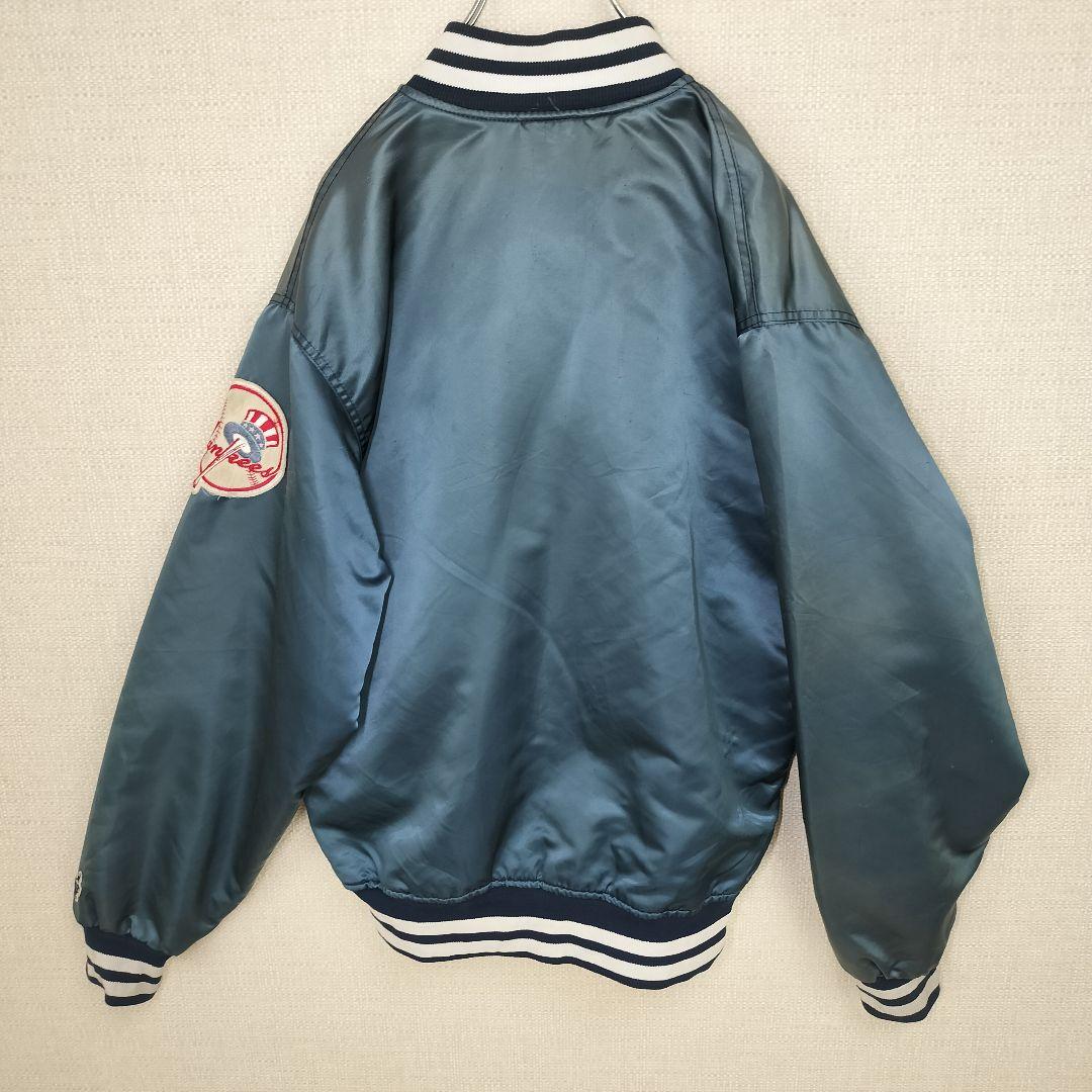 MLB ニューヨーク ヤンキース ヴィンテージ スタジャン 良フェード XL