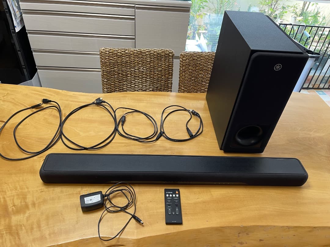 YAMAHA サウンドバー YAS-207 サブウーファー付属 セット