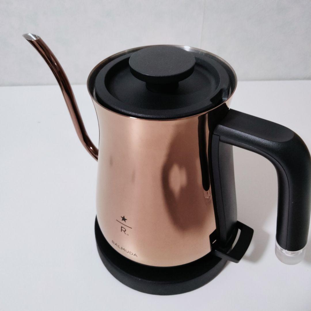 【スタバコラボ】BALMUDA 電気ケトル スターバックスリザーブモデル　799