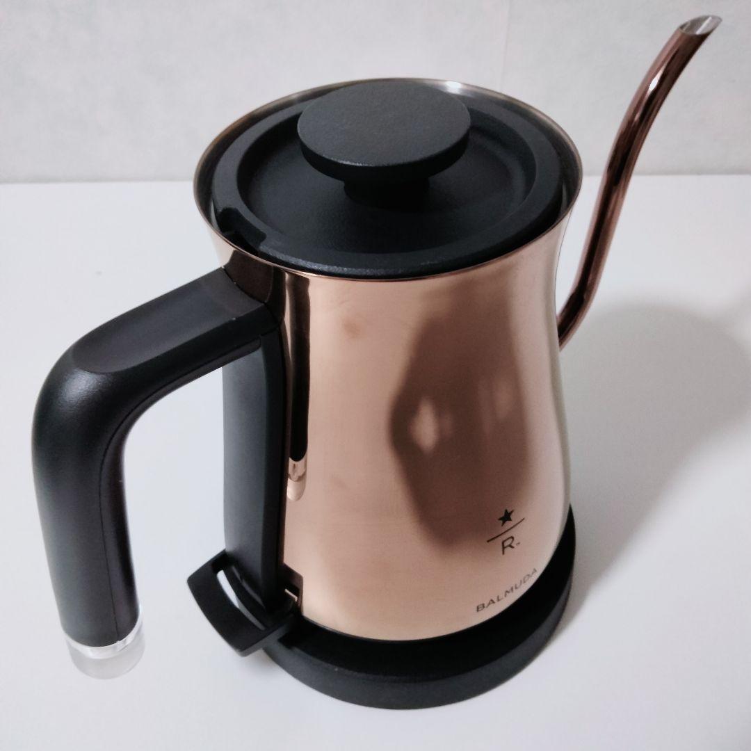 【スタバコラボ】BALMUDA 電気ケトル スターバックスリザーブモデル　799