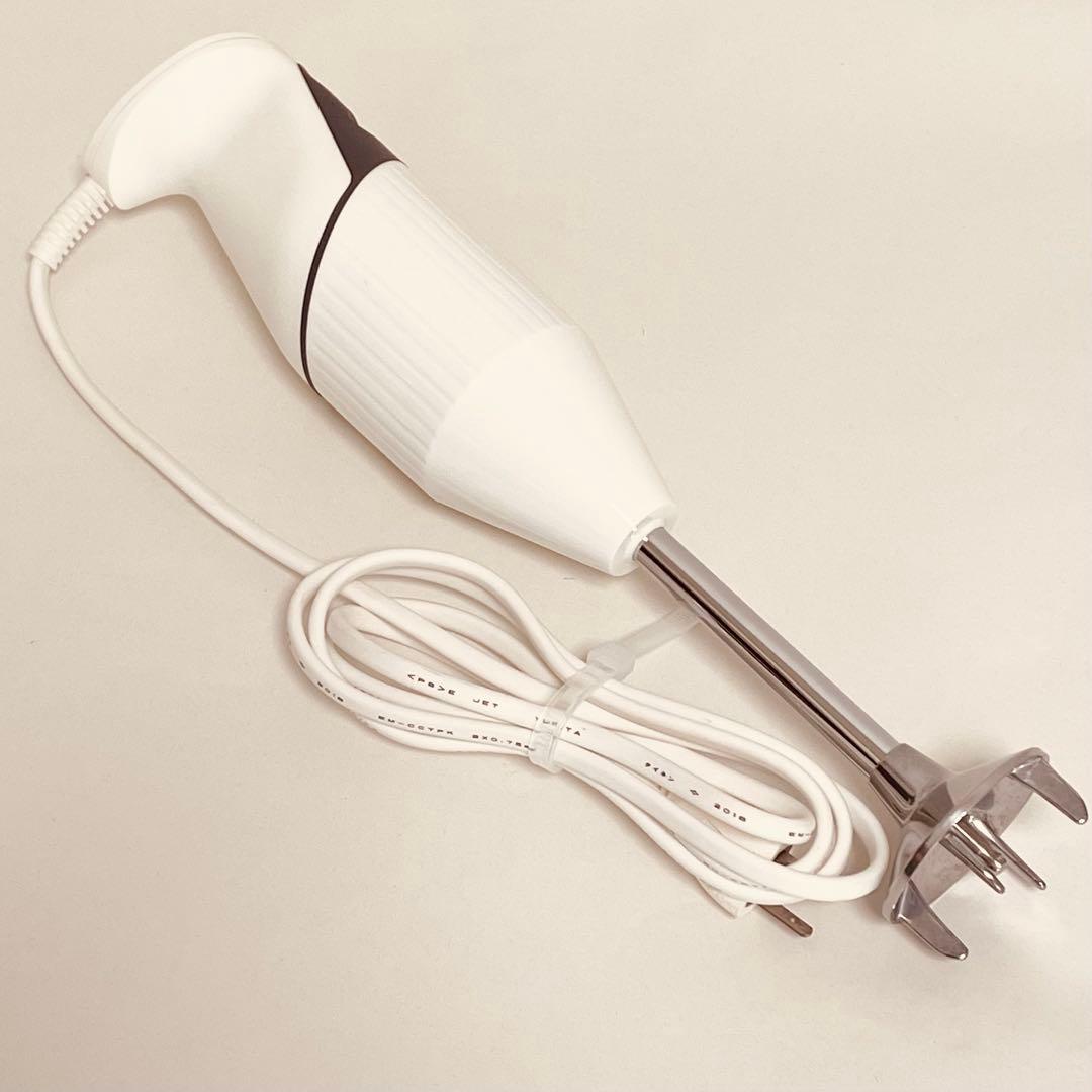 バーミックス ベーシックセット 別売りビーカーセット付き　ホワイト　bamix