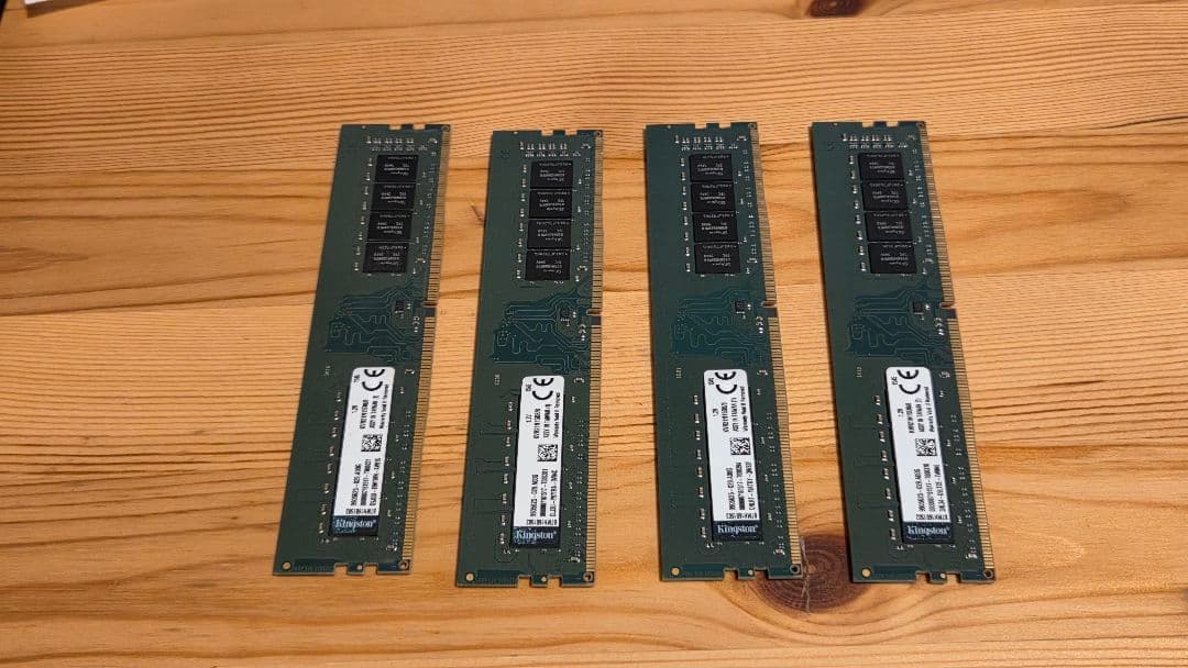 阿*部様 32GB メモリ 8GB×4 (DDR4 SDRAM PC4-1700