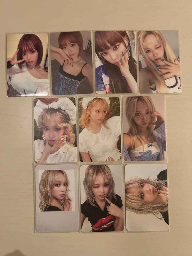 LE SSERAFIM CRAZY キムチェウォン　トレカ10枚セット