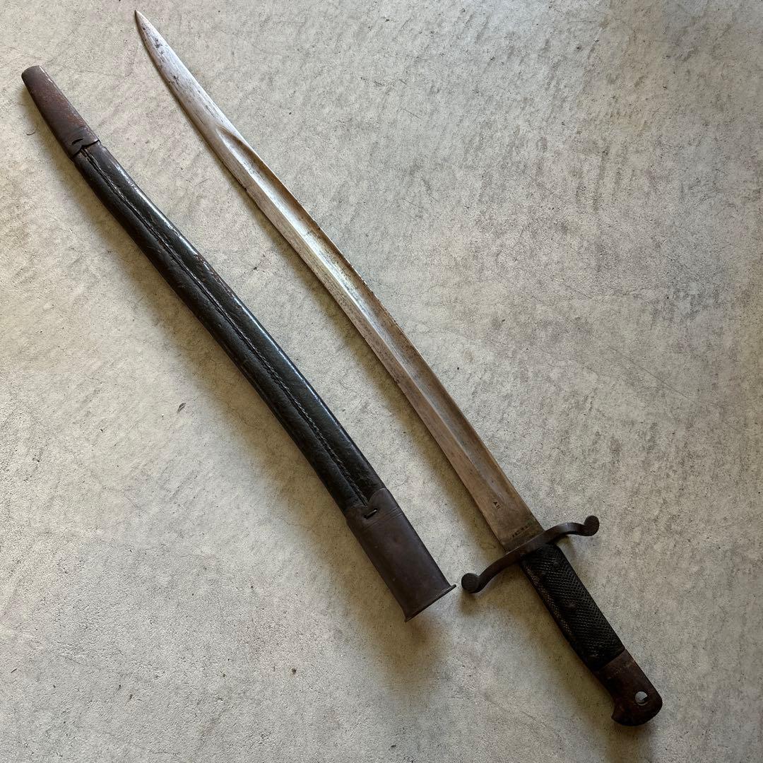 【観賞用】古道具 模造刀 骨董品 日本軍 装品 インダストリアル アンティーク