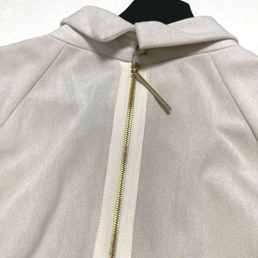 ★田中野夫★サポートサーフェス　エコレザー　切替　ロングワンピース　配色