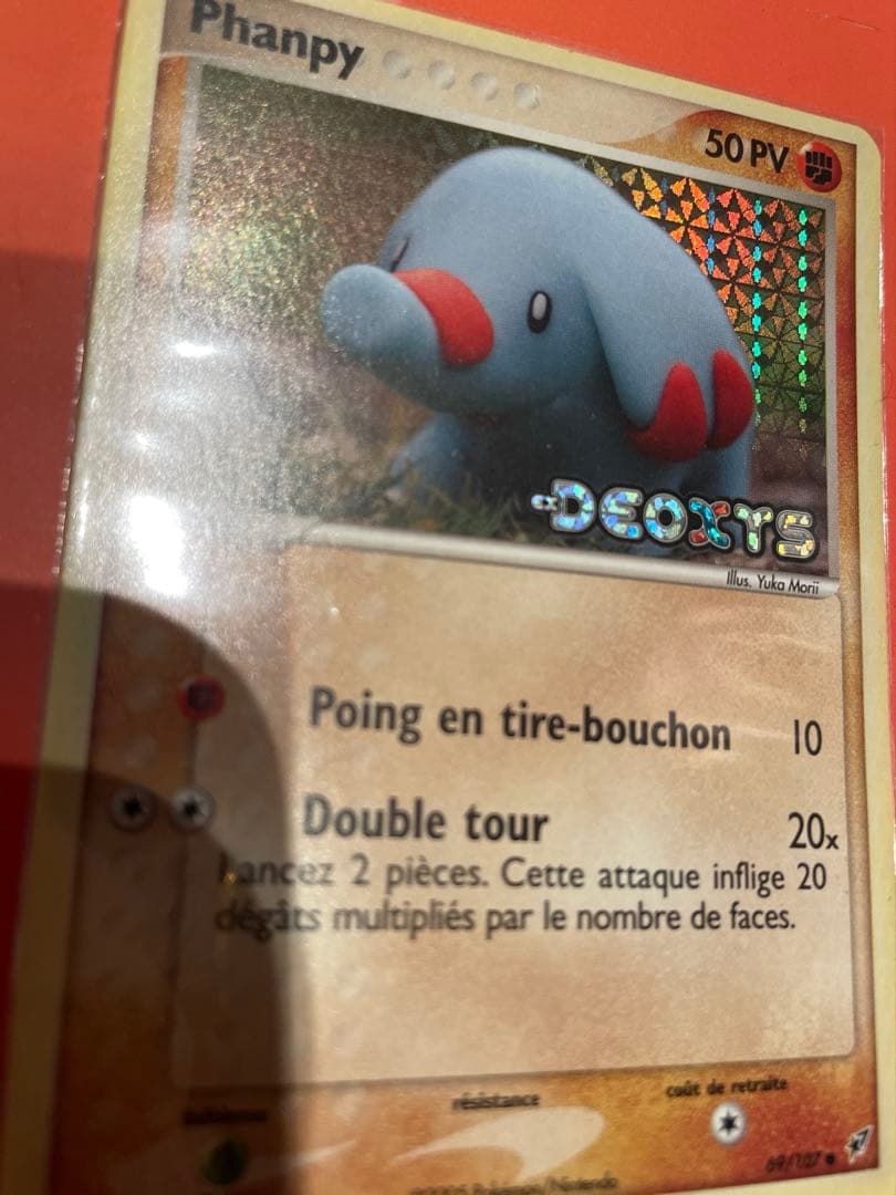 ゴマゾウphanpy ポケモンカード 英語deoxys