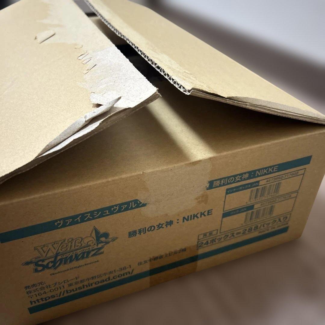 【開封のみ】ヴァイスシュヴァルツ 勝利の女神: NIKKE 1カートン　24箱