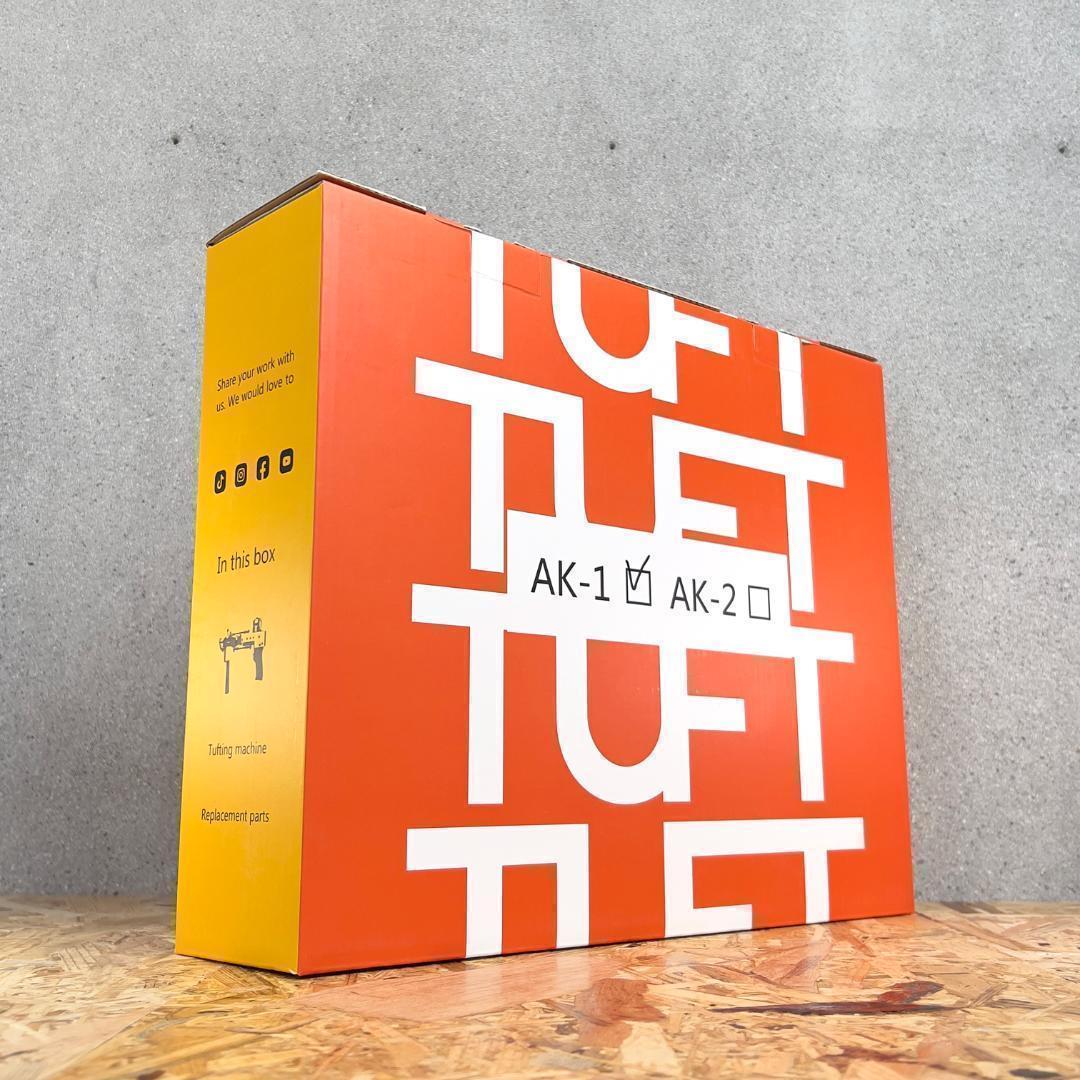 タフティングガン AK1■クリア■安心の正規品■スピード発送■カットパイル■ラグ