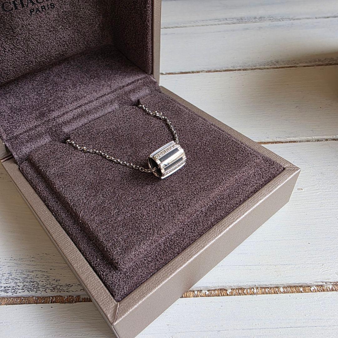 ショーメ クラスワン　ハーフダイヤ　ネックレス 18K WG