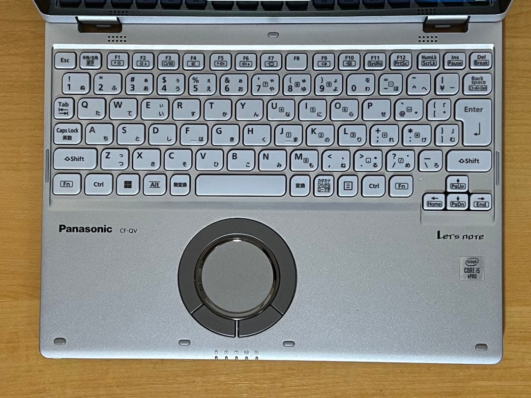 中古美品！レッツノートQV9 i5 8G／256GB／LTE／オフィス