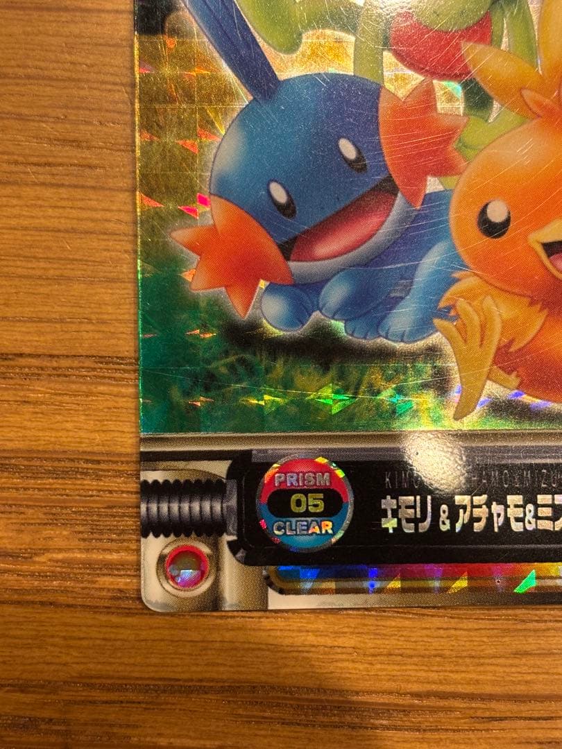 ポケモンずかんカード アドバンスジェネレーション キモリ&アチャモ&ミズゴロウ