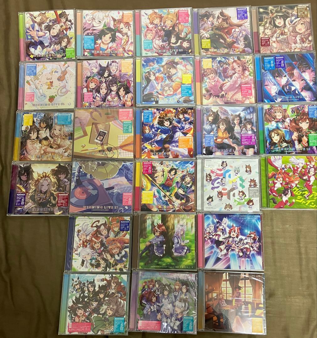 ウマ娘 CDまとめ売り　メガジャケット付き