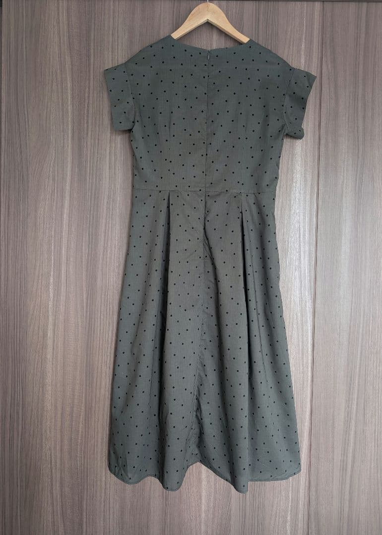 モーハウス　授乳ワンピース グレー