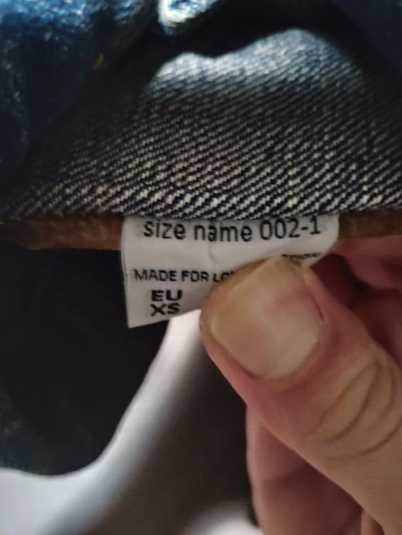 オアスロウGジャン1st　デニムジャケット　ファーストタイプ