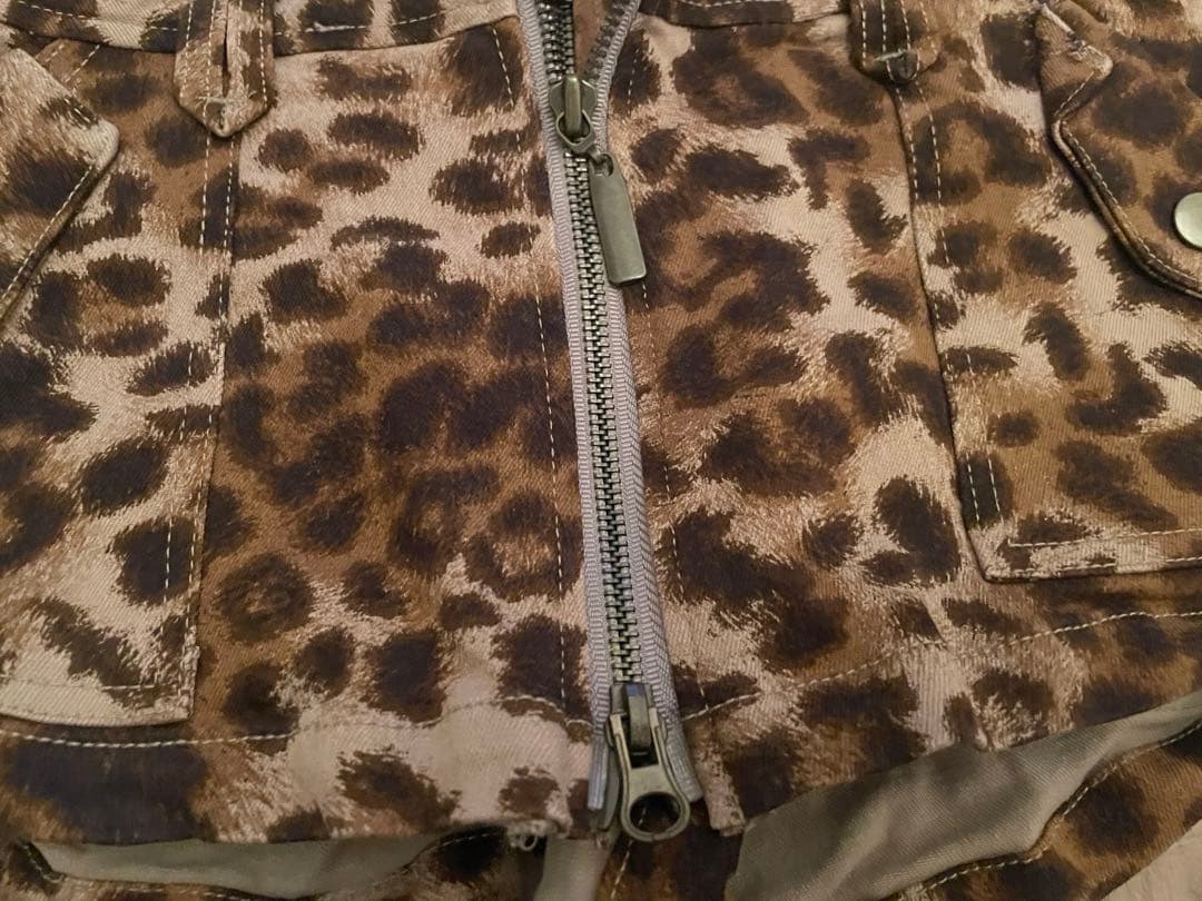 d.i.a.ダイヤ系CECI AL MIEヒョウ柄ショートパンツy2k平成ギャル