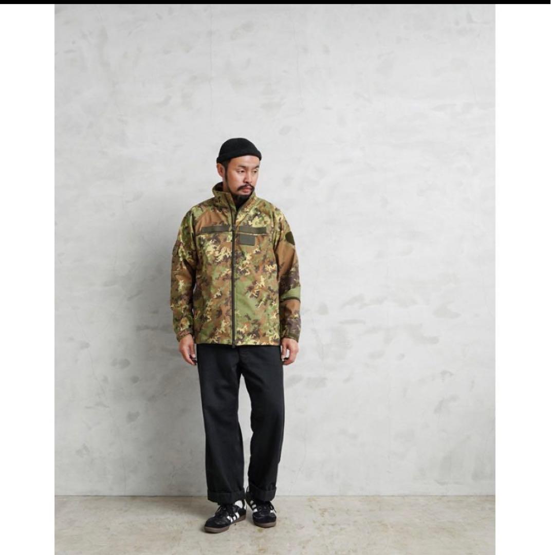 な*ー様 実物 新品 デッドストック イタリア軍 ソフトシェルジャケット ベジタ