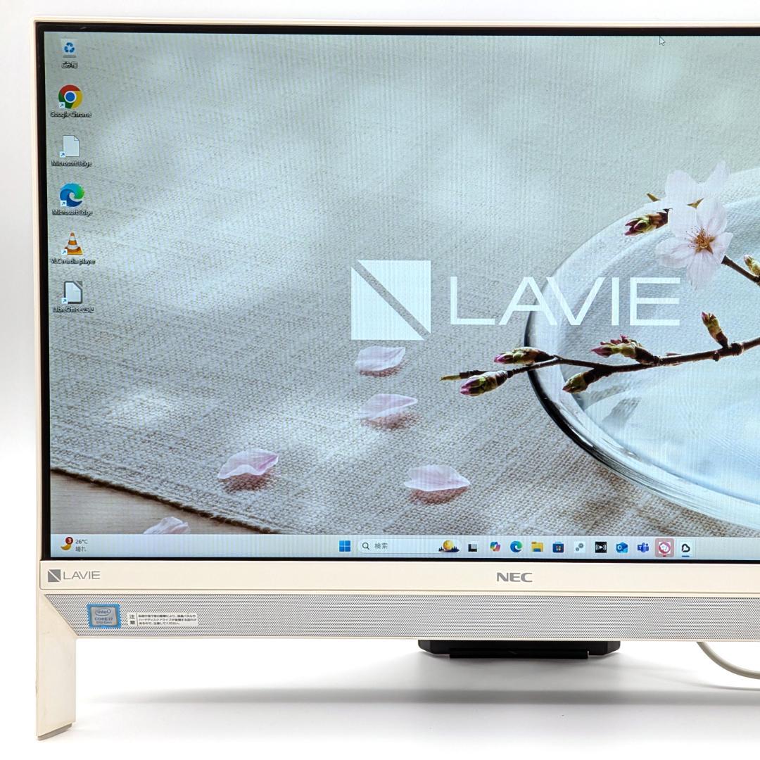 NEC LAVIE DA700/K 第8世代i7＆SSD搭載液晶一体型PC