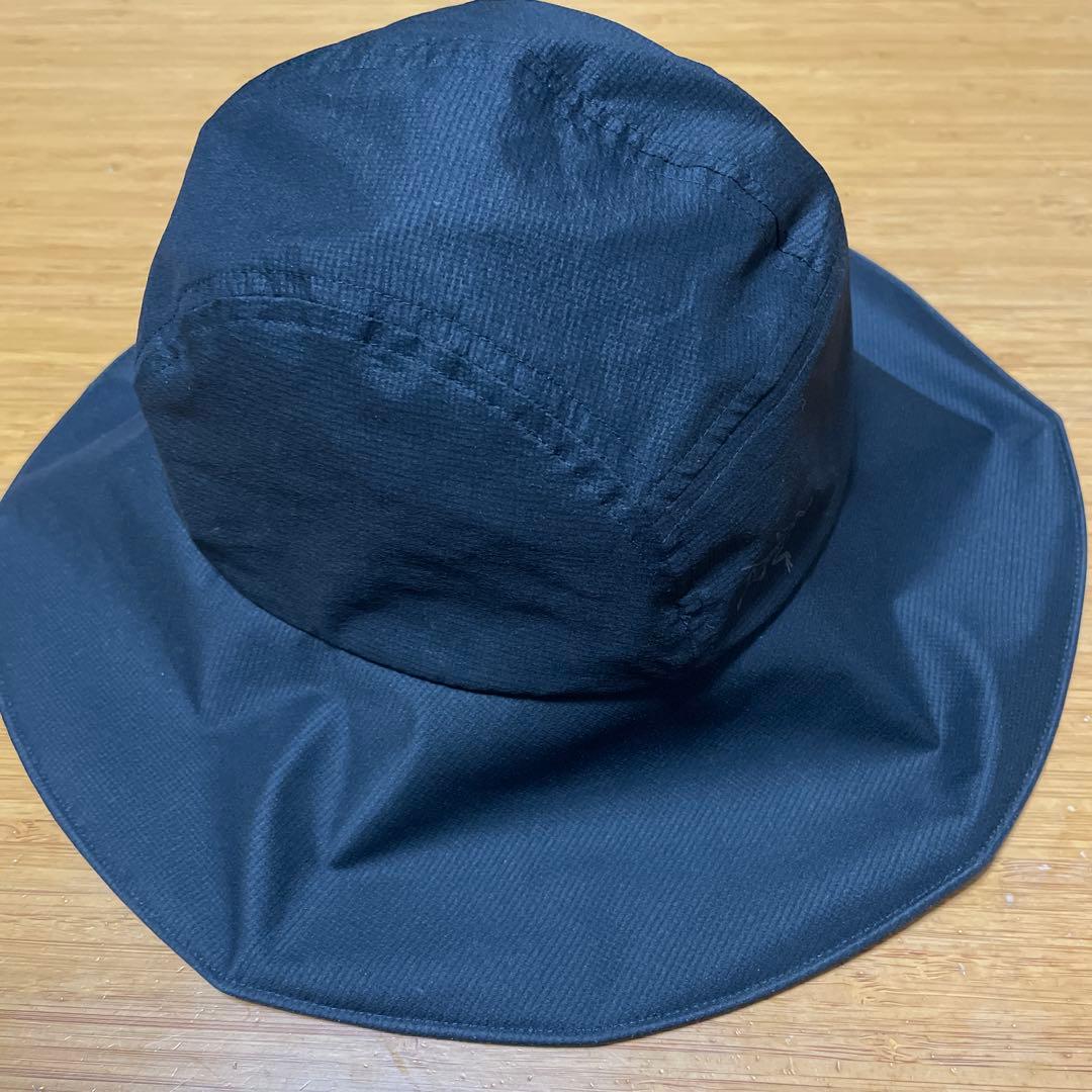 アークテリクス　エアリオス　シェード　ハット　S-M 黒