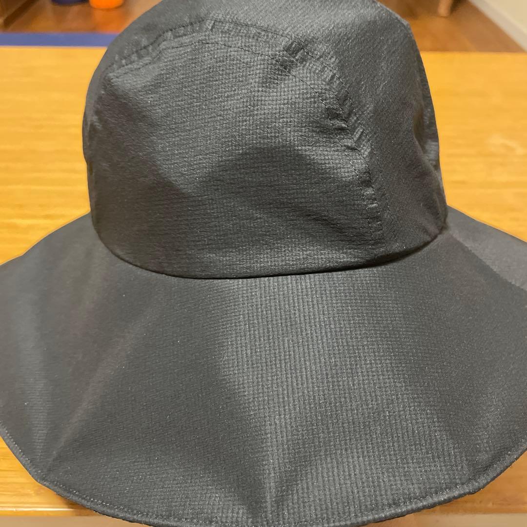 アークテリクス　エアリオス　シェード　ハット　S-M 黒