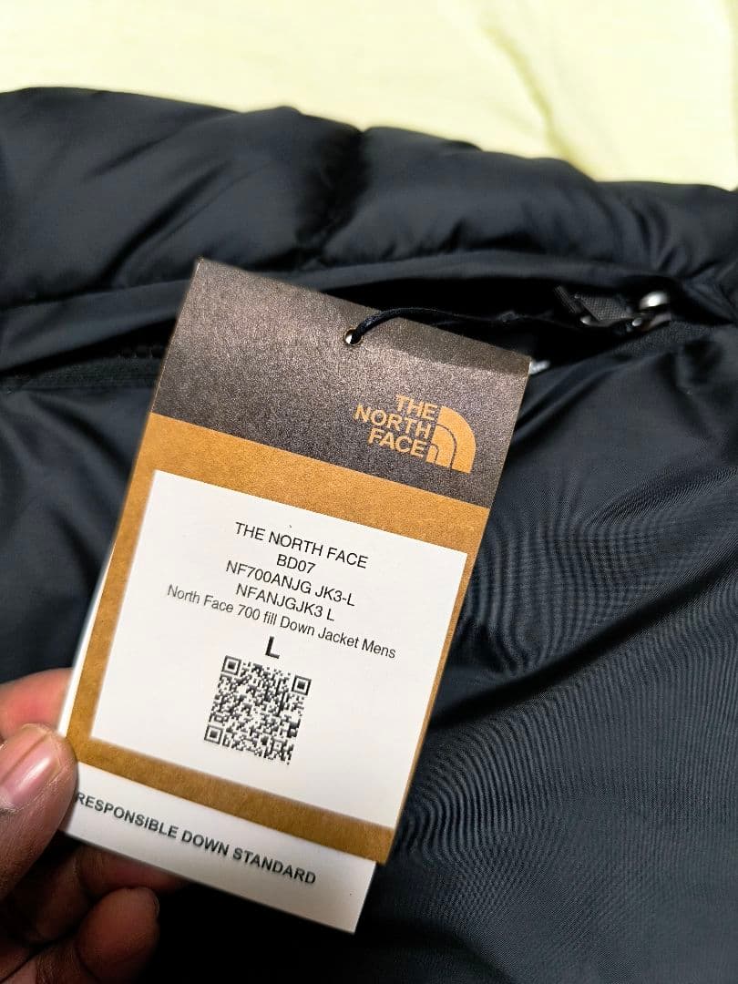 ジャケット・アウター THE NORTH FAC E Black,Down Jacket Size L