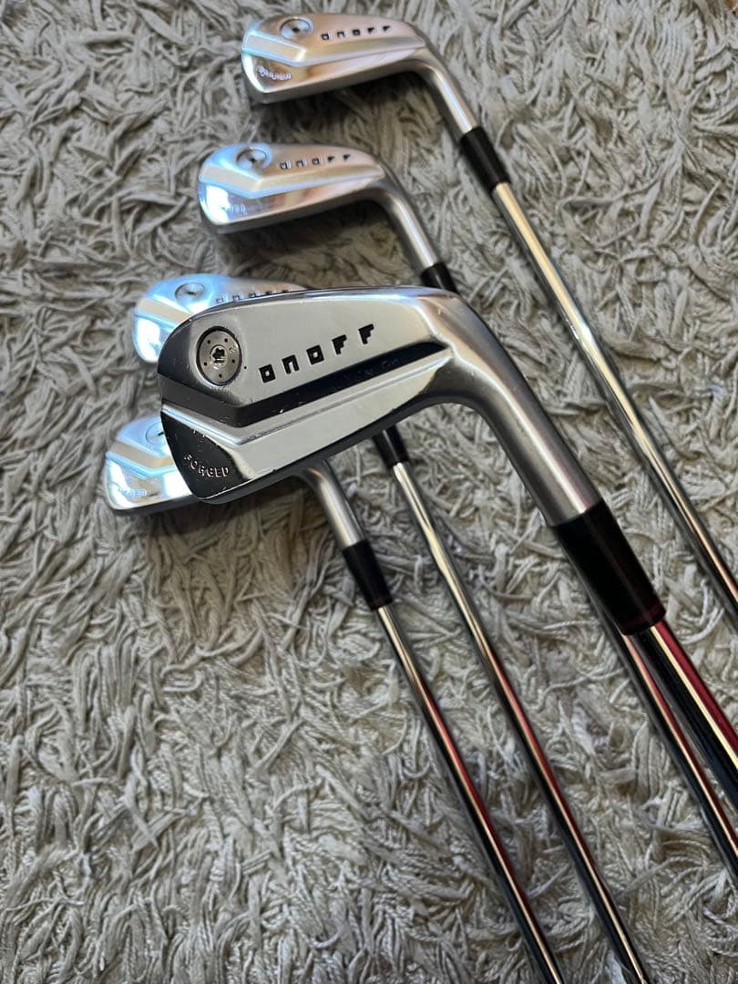 【sold さくら商品】ONOFF KURO FORGED アイアン5本