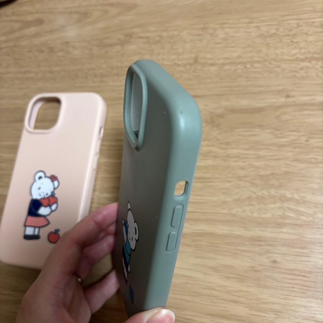 【美品】ファミリアiPhone15ケース　2点セット