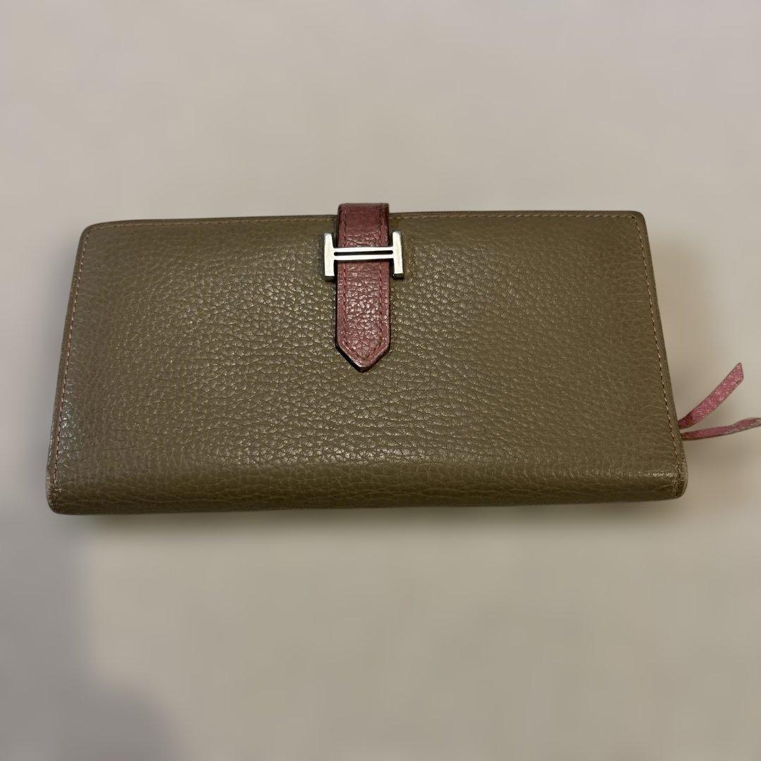 エルメス　べアンスフレ　長財布