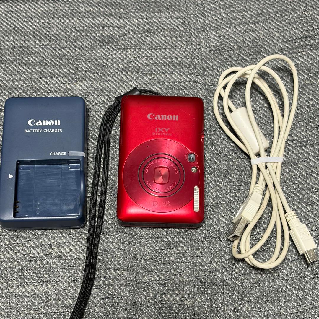 【動作確認済】Canon IXY DIGITAL 210 IS レッド