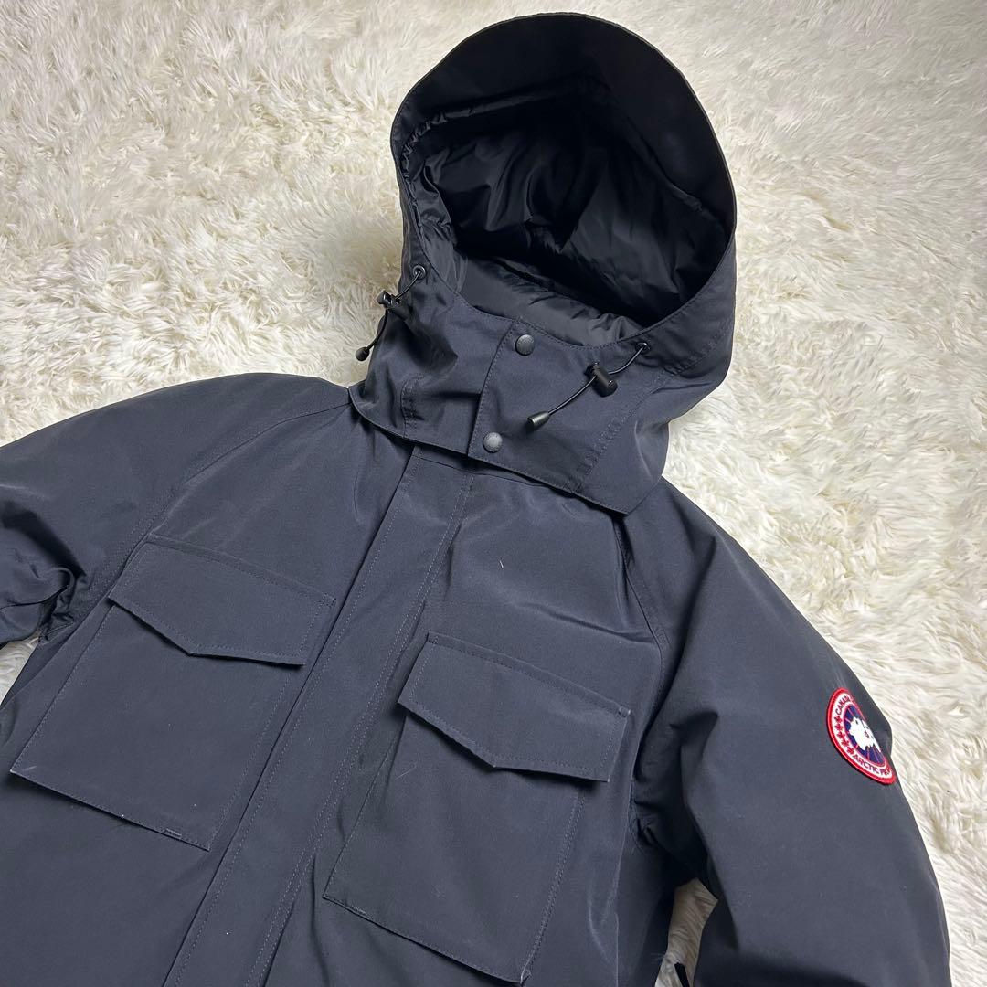 【最高級・L】　カナダグース　カムループス　ダウンジャケット　ブラック系