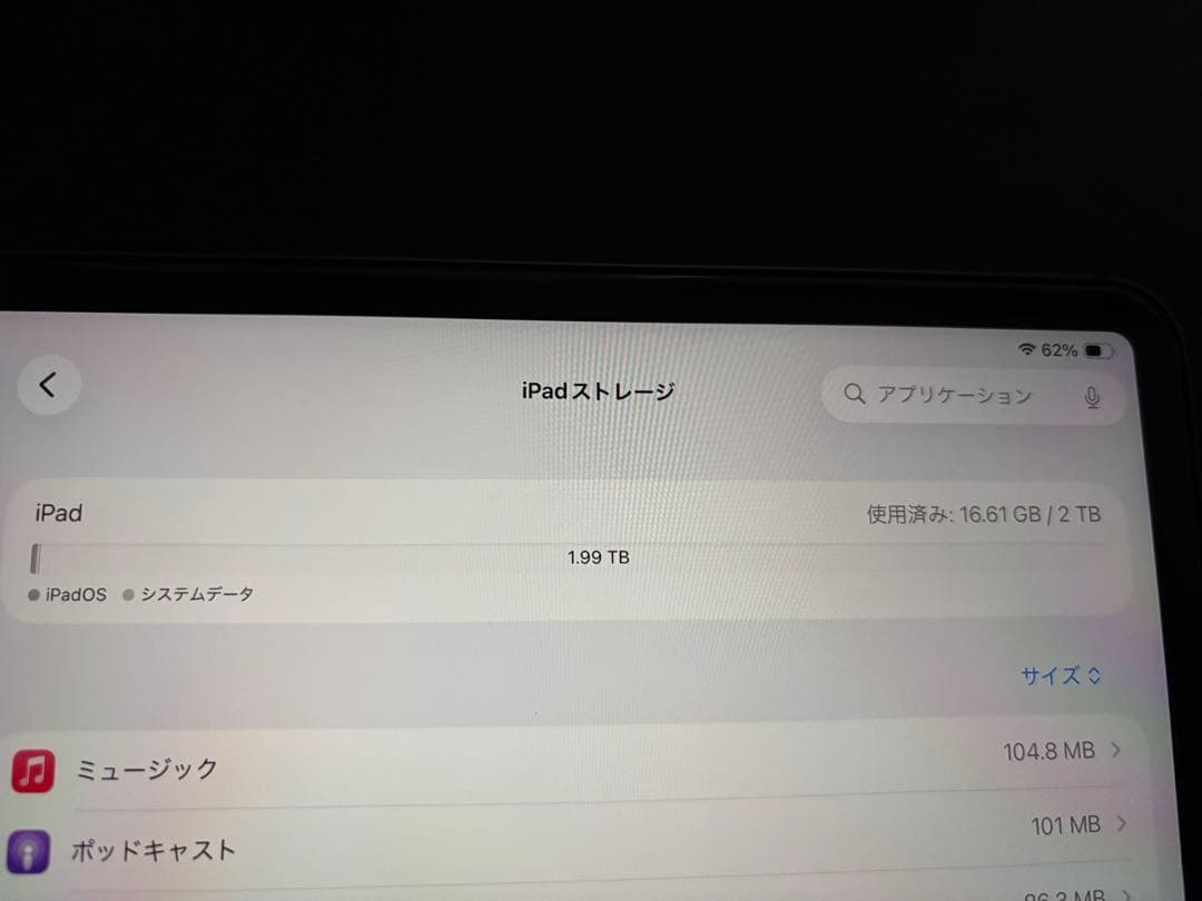 Apple iPad Pro 11インチ（M1）Wi-Fi＋セルラー2TB