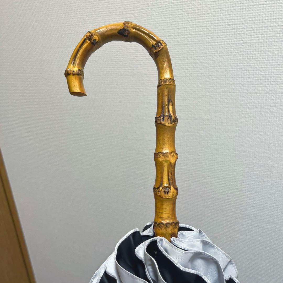 サンバリア100 長傘フリル　Mサイズ　ホワイト