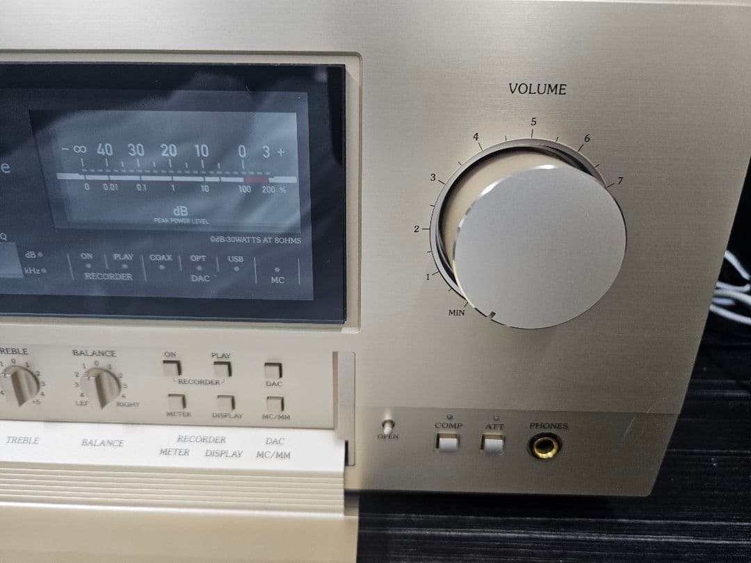 Accuphase E-600 プリメインアンプ リモコン付き 元箱有り 音響