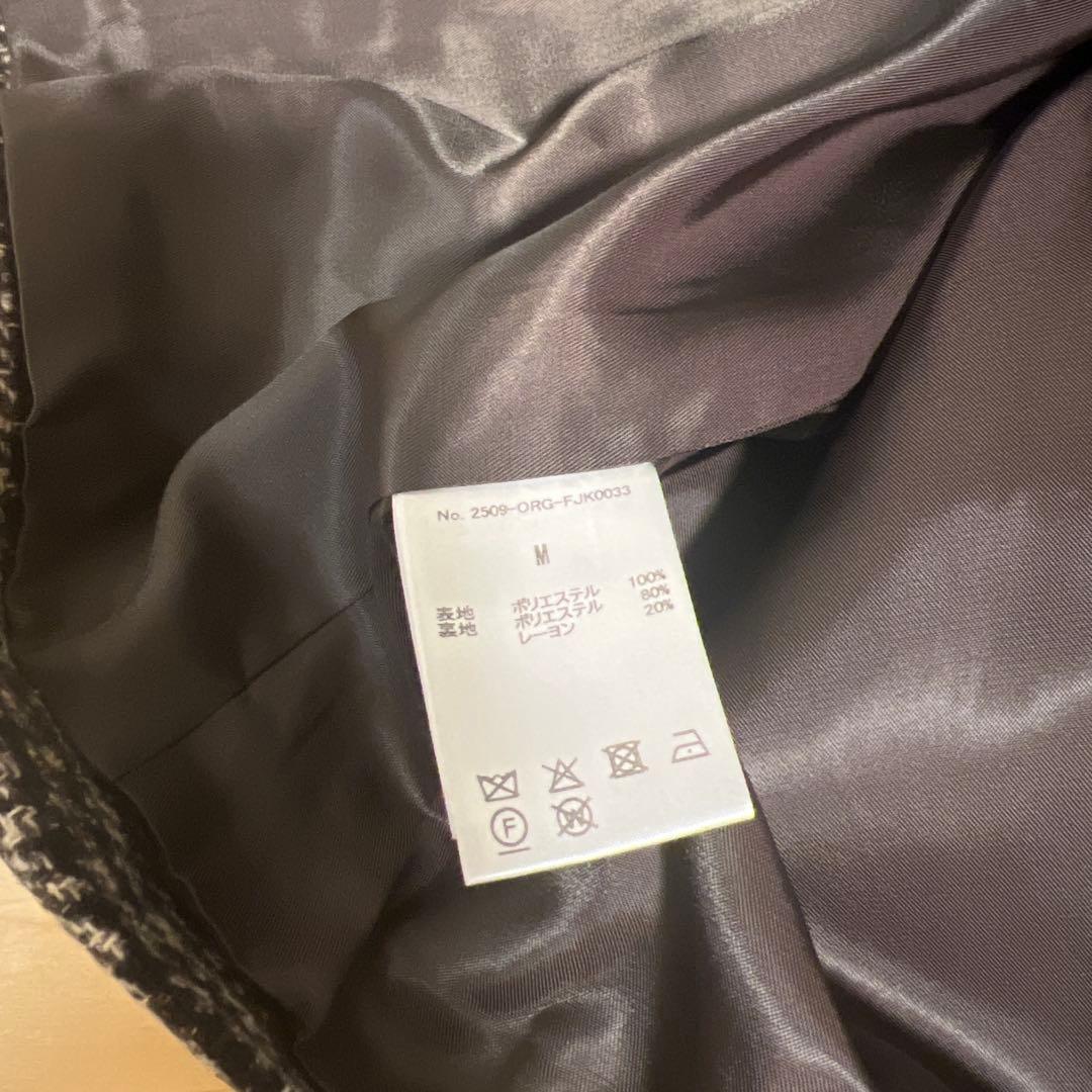 ジャケット・アウター ORGUE Over check jacket