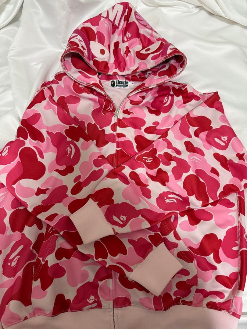 A Bathing Ape カモフラージュパーカー Mサイズ