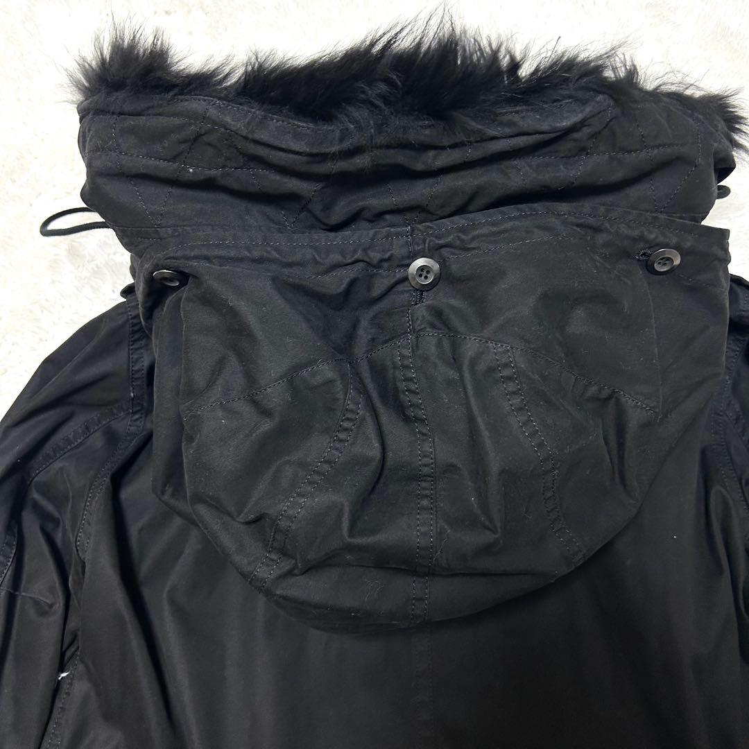 希少　ATTACHMENT アタッチメント　モッズコート　M-51 ブラック　2