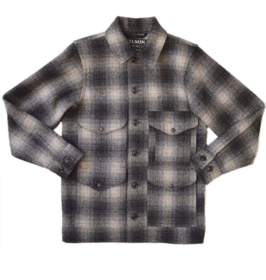 【限定モデル】FILSON オンブレチェック マッキーノクルーザージャケット　S