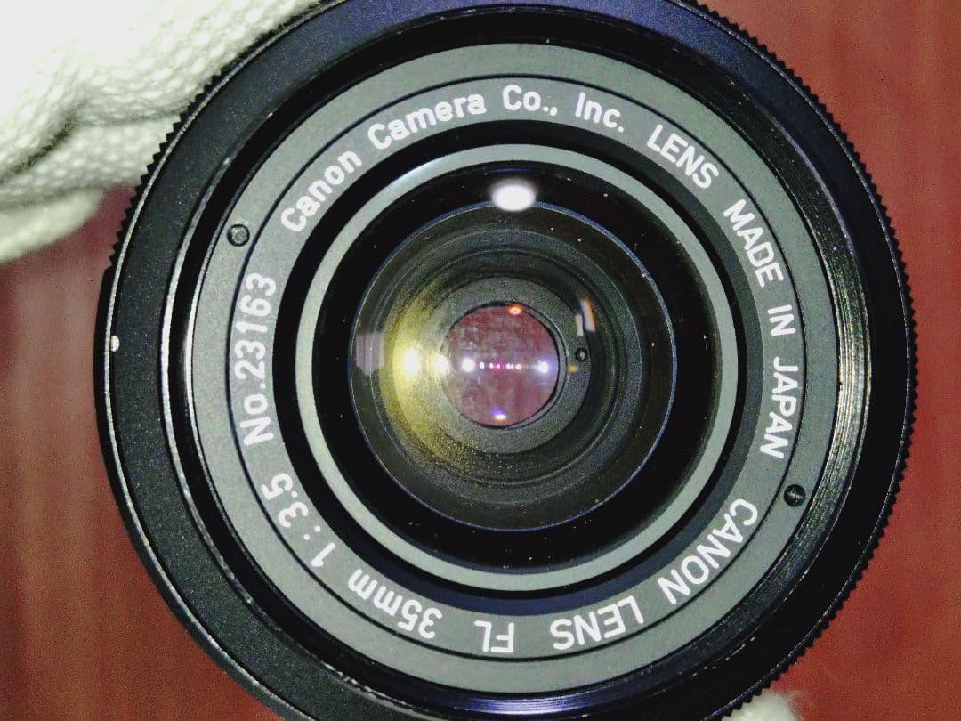 Canon FP ＋FPMETER ＋オマケレンズ3本セット