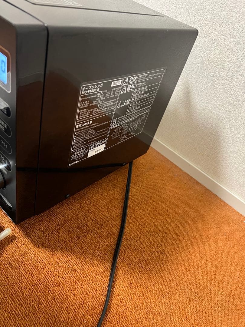 美品アイリスオーヤマ オーブンレンジ 2022年製 電子レンジ