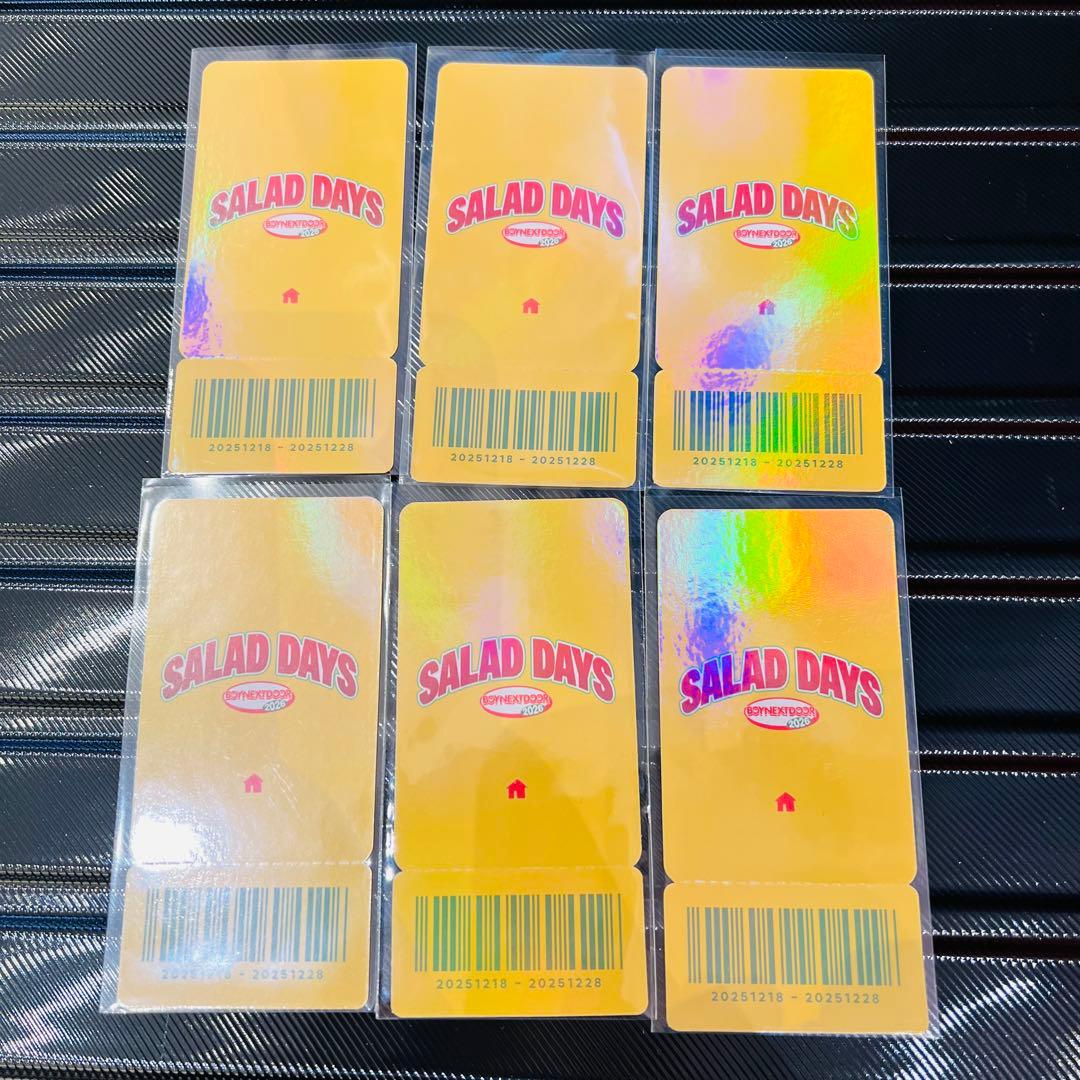 BOYNEXTDOOR 2026シーグリ ポップアップ 購入特典 フォトチケット