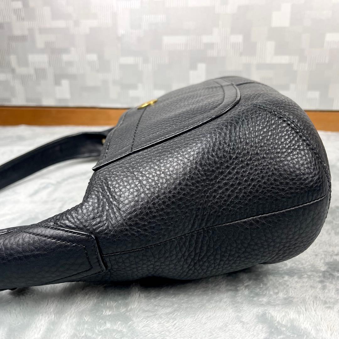 バッグ Coach Hobo Black Hand Bag