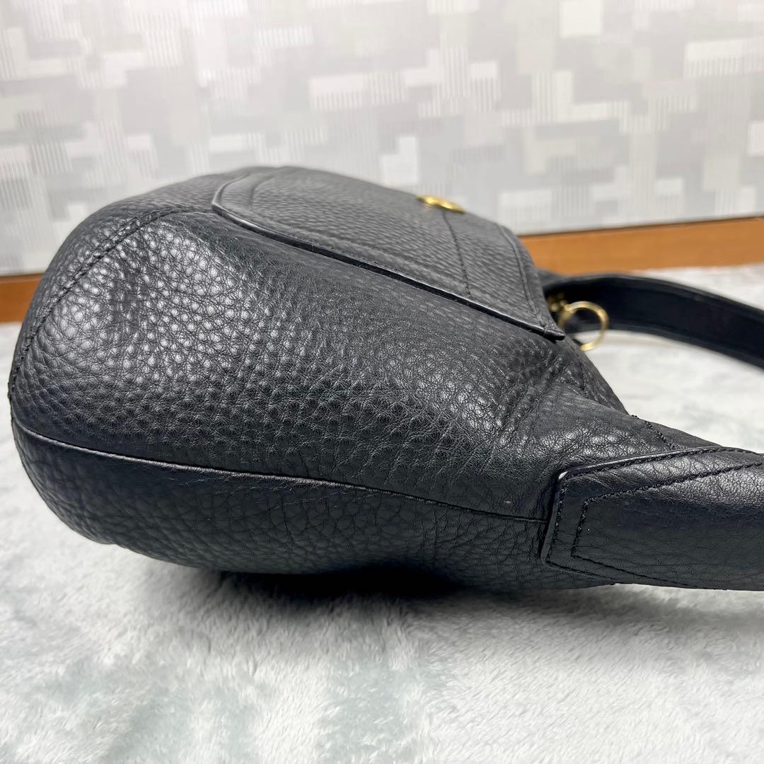 バッグ Coach Hobo Black Hand Bag