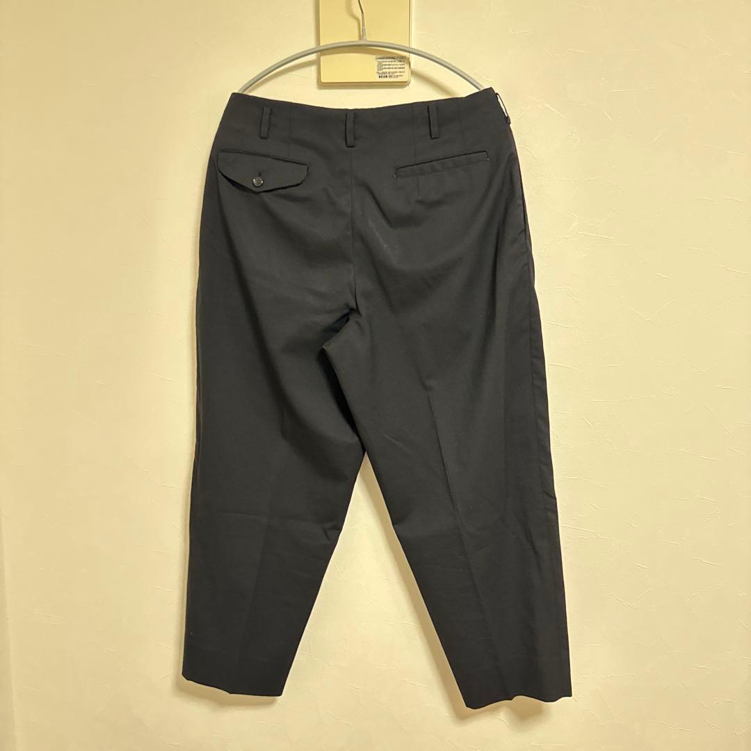 AD2017 コムデギャルソンオムプリュス エステル ウール ツータック パンツ