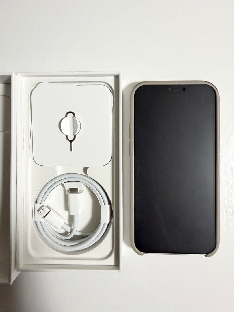 Apple iPhone 12 mini 128GB ホワイト　充電ケーブル付