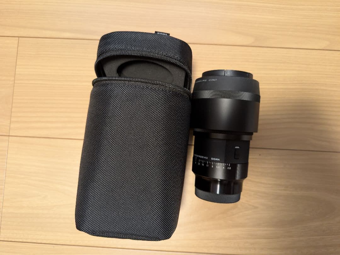 シグマ 105mm F2.8 DG MACRO [ソニーE用]　プロテクター付き